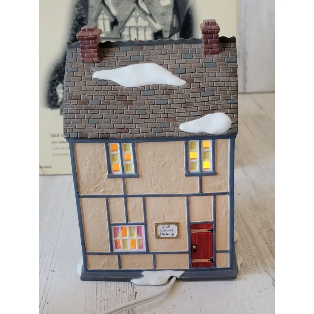 Dept 56 05826 Jack's Umbrella Shop snow village‎ accessory Xmas